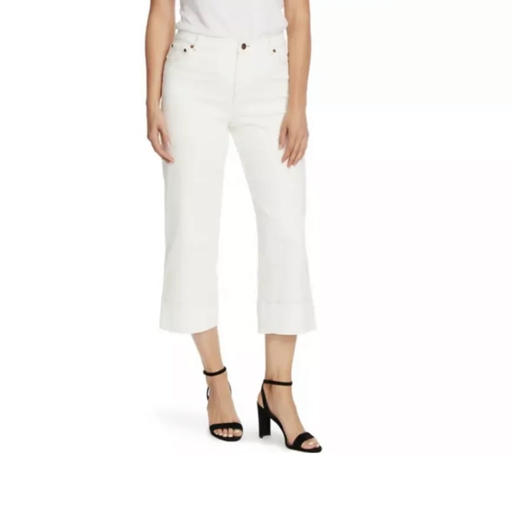 Vince Camuto Stretch Twill Wide Leg Pants
Size 31/12
New